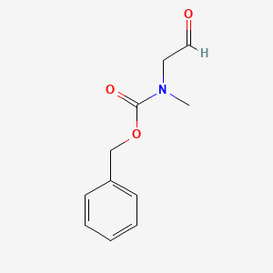 molecular formula C11H13NO3 B1313791 Benzyl N-methyl-N-(2-oxoethyl)carbamate CAS No. 107201-33-2