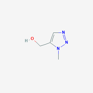 molecular formula C4H7N3O B1313798 (1-甲基-1H-1,2,3-三唑-5-基)甲醇 CAS No. 77177-12-9