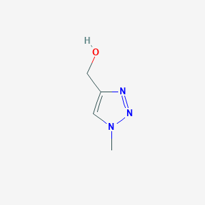molecular formula C4H7N3O B1313799 (1-methyl-1H-1,2,3-triazol-4-yl)methanol CAS No. 77177-21-0