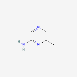 molecular formula C5H7N3 B1313810 6-Methylpyrazin-2-amine CAS No. 5521-56-2