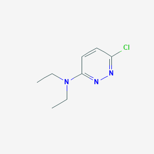 molecular formula C8H12ClN3 B1313812 6-chloro-N,N-diethylpyridazin-3-amine CAS No. 55825-40-6