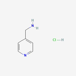 molecular formula C6H9ClN2 B1313815 Pyridin-4-ylmethanamine hydrochloride CAS No. 64460-41-9