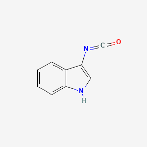 molecular formula C9H6N2O B1313824 3-isocyanato-1H-indole CAS No. 57778-78-6