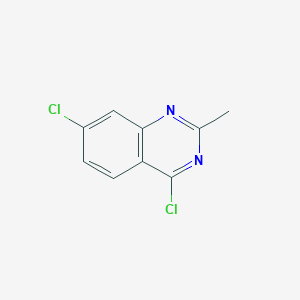 molecular formula C9H6Cl2N2 B1313826 4,7-Dichloro-2-methylquinazoline CAS No. 38154-43-7