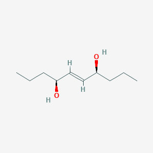molecular formula C10H20O2 B13138305 rel-(4S,7S,E)-Dec-5-ene-4,7-diol 