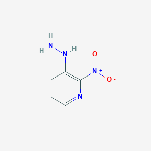 molecular formula C5H6N4O2 B1313832 3-Hydrazinyl-2-nitropyridine CAS No. 57115-43-2