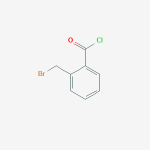 molecular formula C8H6BrClO B1313836 2-Bromomethylbenzoyl chloride CAS No. 7115-90-4