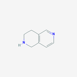 molecular formula C8H10N2 B1313837 1,2,3,4-Tetrahydro-2,6-naphthyridine CAS No. 31786-18-2