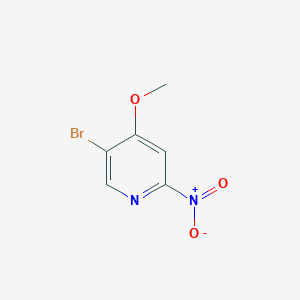 molecular formula C6H5BrN2O3 B13138397 5-Bromo-4-methoxy-2-nitropyridine CAS No. 1798295-18-7