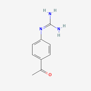 molecular formula C9H11N3O B1313842 N-(4-Acetylphenyl)guanidine CAS No. 56923-83-2