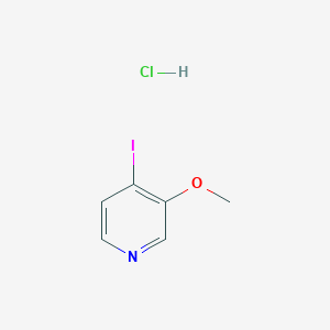 molecular formula C6H7ClINO B13138461 4-Iodo-3-methoxypyridine hydrochloride 