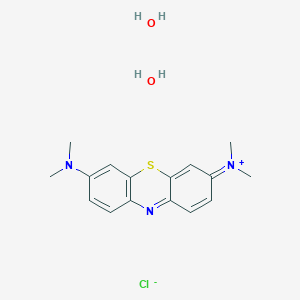 molecular formula C16H22ClN3O2S B13138519 Methylene blue (trihydrate) 