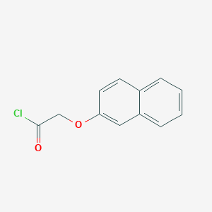 molecular formula C12H9ClO2 B1313860 (2-Naphthyloxy)acetyl chloride CAS No. 40926-77-0