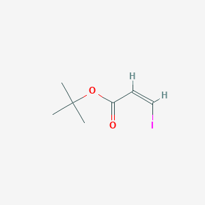 molecular formula C7H11IO2 B13138624 tert-Butyl(Z)-3-iodoacrylate 