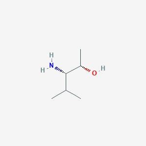 molecular formula C6H15NO B13138631 (2S,3S)-3-Amino-4-methylpentan-2-ol 