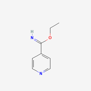 molecular formula C8H10N2O B1313866 Ethyl isonicotinimidate CAS No. 41050-96-8