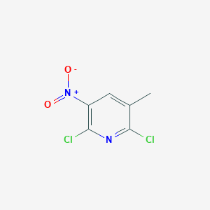 molecular formula C6H4Cl2N2O2 B1313867 2,6-Dichloro-3-methyl-5-nitropyridine CAS No. 58596-88-6