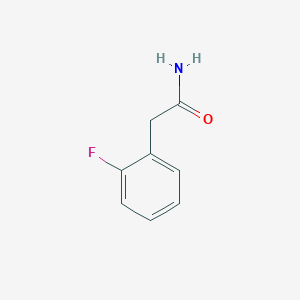 molecular formula C8H8FNO B1313877 2-(2-Fluorophenyl)acetamide CAS No. 326-63-6