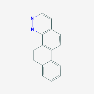 molecular formula C16H10N2 B13138789 Naphtho[1,2-h]cinnoline 