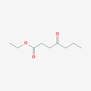 molecular formula C9H16O3 B1313882 Ethyl 4-oxoheptanoate CAS No. 14369-94-9
