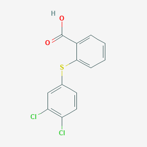Benzoic acid, 2-[(3,4-dichlorophenyl)thio]-