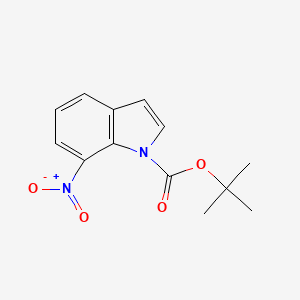 molecular formula C13H14N2O4 B13138861 tert-Butyl 7-nitro-1H-indole-1-carboxylate 