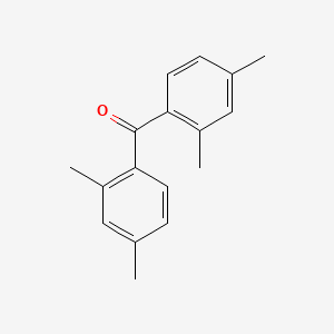 molecular formula C17H18O B1313889 双(2,4-二甲基苯基)甲酮 CAS No. 3478-88-4