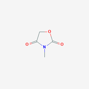 molecular formula C4H5NO3 B1313890 3-Methyl-1,3-oxazolidine-2,4-dione CAS No. 14422-90-3