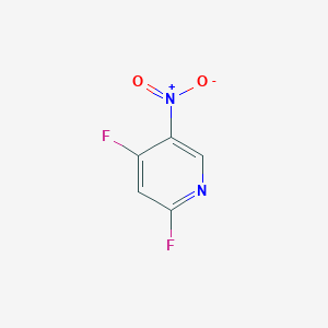 molecular formula C5H2F2N2O2 B1313891 2,4-Difluoro-5-nitropyridine CAS No. 60186-15-4