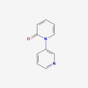 molecular formula C10H8N2O B13138935 [1(2H),3'-Bipyridin]-2-one CAS No. 60532-44-7