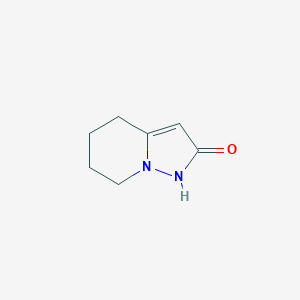 molecular formula C7H10N2O B1313905 4,5,6,7-Tetrahydropyrazolo[1,5-A]pyridin-2-OL CAS No. 60637-32-3