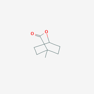 molecular formula C8H12O2 B1313910 2-Oxabicyclo[2.2.2]octan-3-one, 4-methyl- CAS No. 61405-06-9