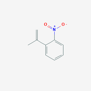 molecular formula C9H9NO2 B13139148 Benzene, 1-(1-methylethenyl)-2-nitro- CAS No. 60249-97-0