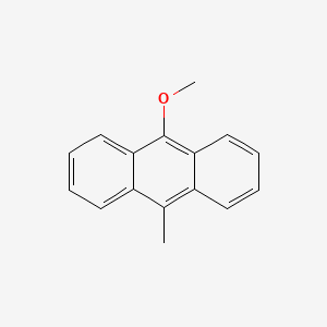 molecular formula C16H14O B13139222 9-Methoxy-10-methylanthracene CAS No. 21992-33-6