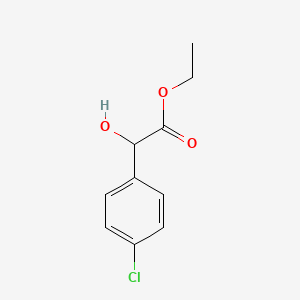 molecular formula C10H11ClO3 B1313933 Ethyl 2-(4-chlorophenyl)-2-hydroxyacetate CAS No. 13511-29-0