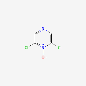 molecular formula C4H2Cl2N2O B1313935 2,6-Dichloropyrazine 1-oxide CAS No. 61655-70-7