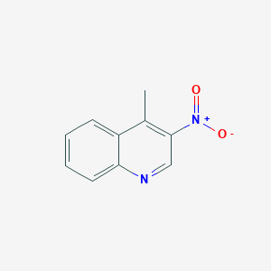 molecular formula C10H8N2O2 B1313941 4-Methyl-3-nitroquinoline CAS No. 79965-62-1