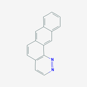 molecular formula C16H10N2 B13139445 Naphtho[2,3-h]cinnoline 