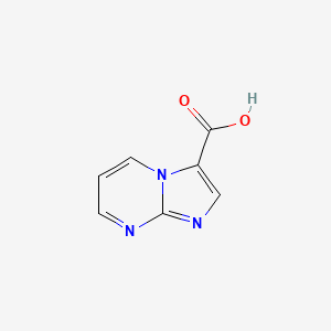 molecular formula C7H5N3O2 B1313946 Imidazo[1,2-a]pyrimidine-3-carboxylic acid CAS No. 64951-11-7