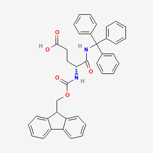 molecular formula C39H34N2O5 B13139467 Fmoc-D-IsoGln-Trt 