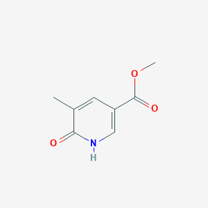 molecular formula C8H9NO3 B1313953 Methyl 6-hydroxy-5-methylpyridine-3-carboxylate CAS No. 66909-31-7