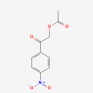 2-(4-Nitrophenyl)-2-oxoethyl acetate
