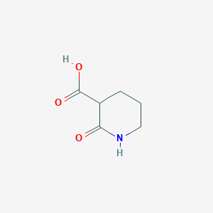 molecular formula C6H9NO3 B1313956 2-Oxopiperidine-3-carboxylic acid CAS No. 41888-21-5