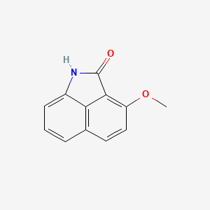 molecular formula C12H9NO2 B1313963 3-methoxybenzo[cd]indol-2(1H)-one 