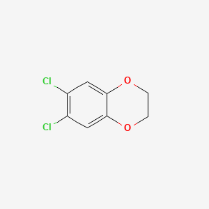 molecular formula C8H6Cl2O2 B1313971 6,7-Dichloro-2,3-dihydrobenzo[b][1,4]dioxine CAS No. 67471-04-9