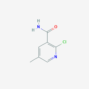 molecular formula C7H7ClN2O B1313978 2-Chloro-5-methylnicotinamide CAS No. 65169-45-1
