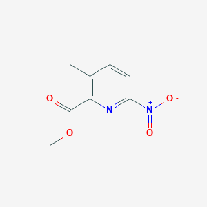 molecular formula C8H8N2O4 B1313979 Methyl 3-methyl-6-nitropicolinate CAS No. 342622-72-4