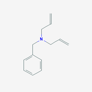 molecular formula C13H17N B13139836 N-Allyl-N-benzylprop-2-en-1-amine 