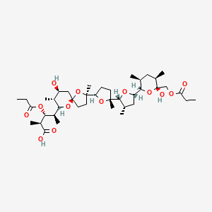 molecular formula C40H66O13 B13140100 Laidlomycinpropionate 
