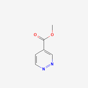 molecular formula C6H6N2O2 B1314013 Methyl Pyridazine-4-carboxylate CAS No. 34231-77-1